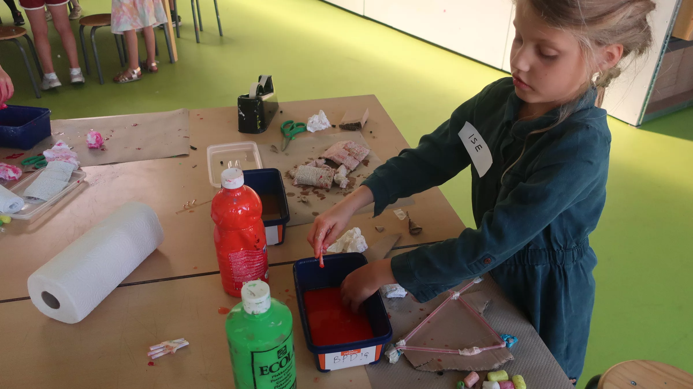 LABO 6-9 jarigen : Gips in het rond