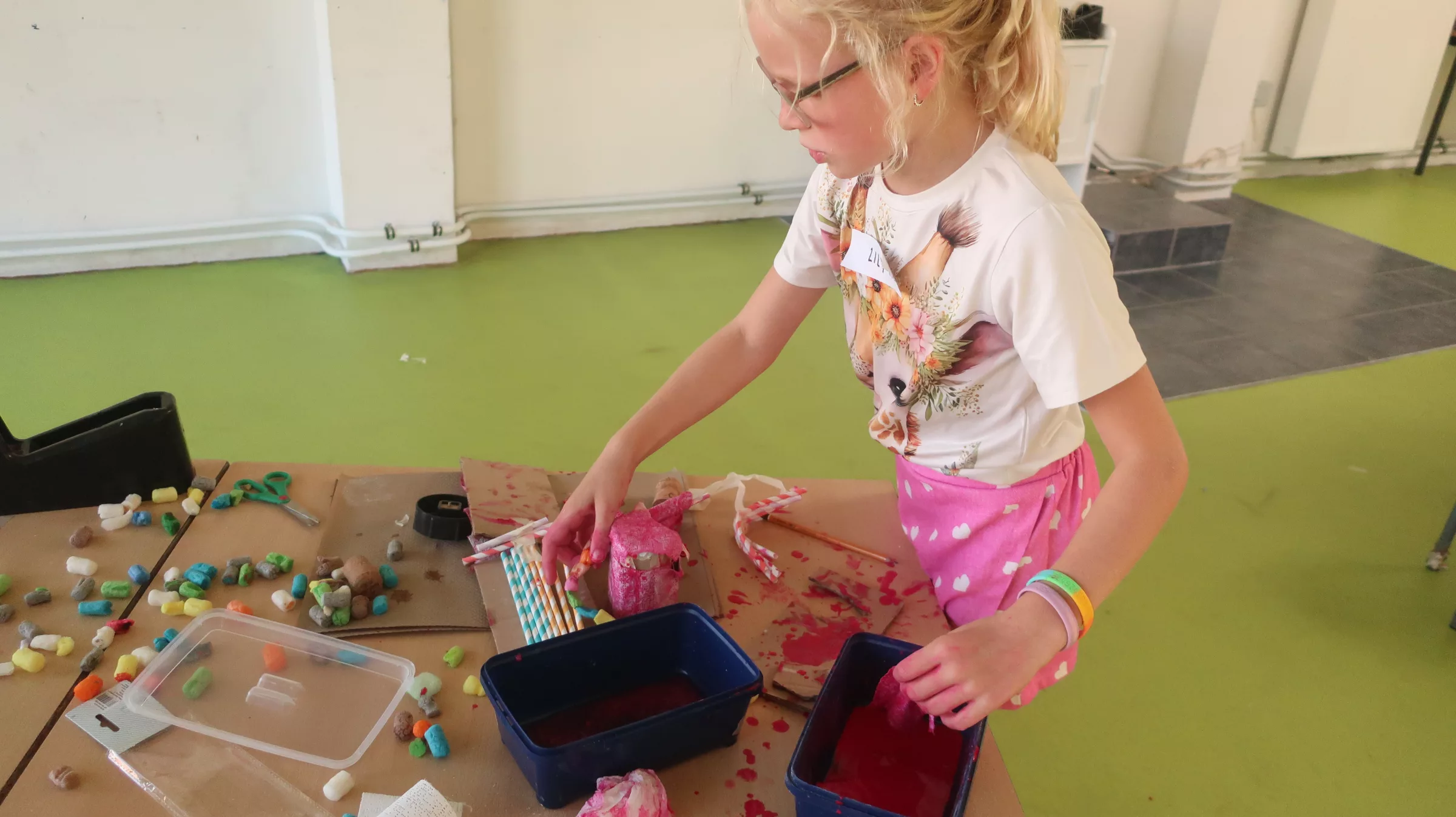 LABO 6-9 jarigen : Gips in het rond