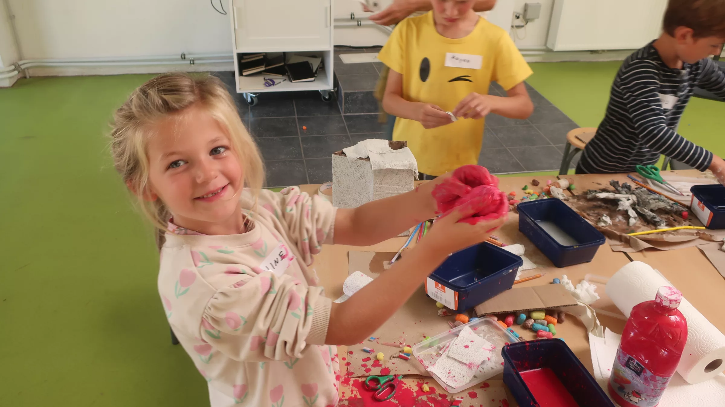 LABO 6-9 jarigen : Gips in het rond