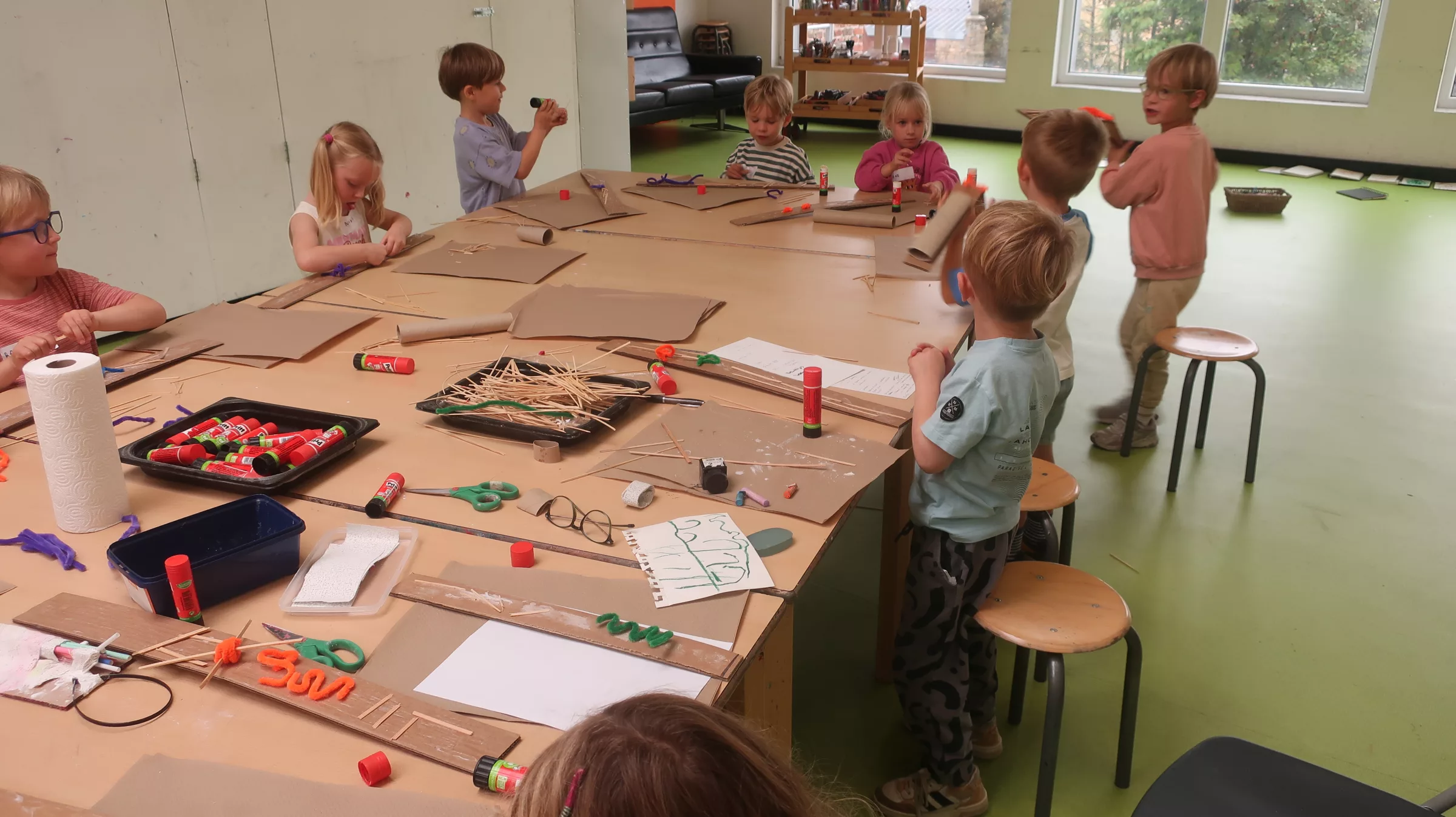 LABO 4-5 jarigen : Gipsen vuurtoren