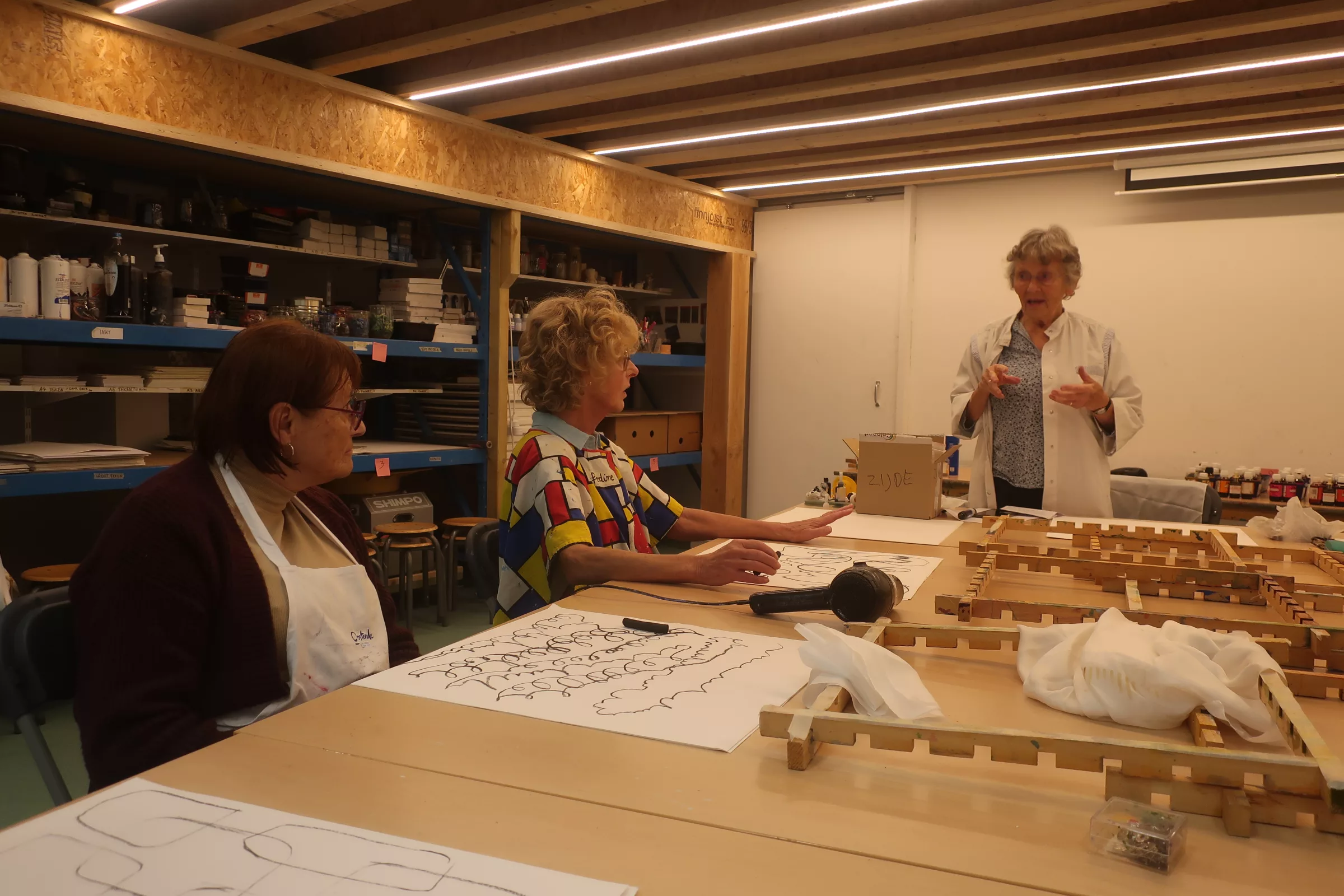LABO Volwassenen : Schilderen op zijde op muziek