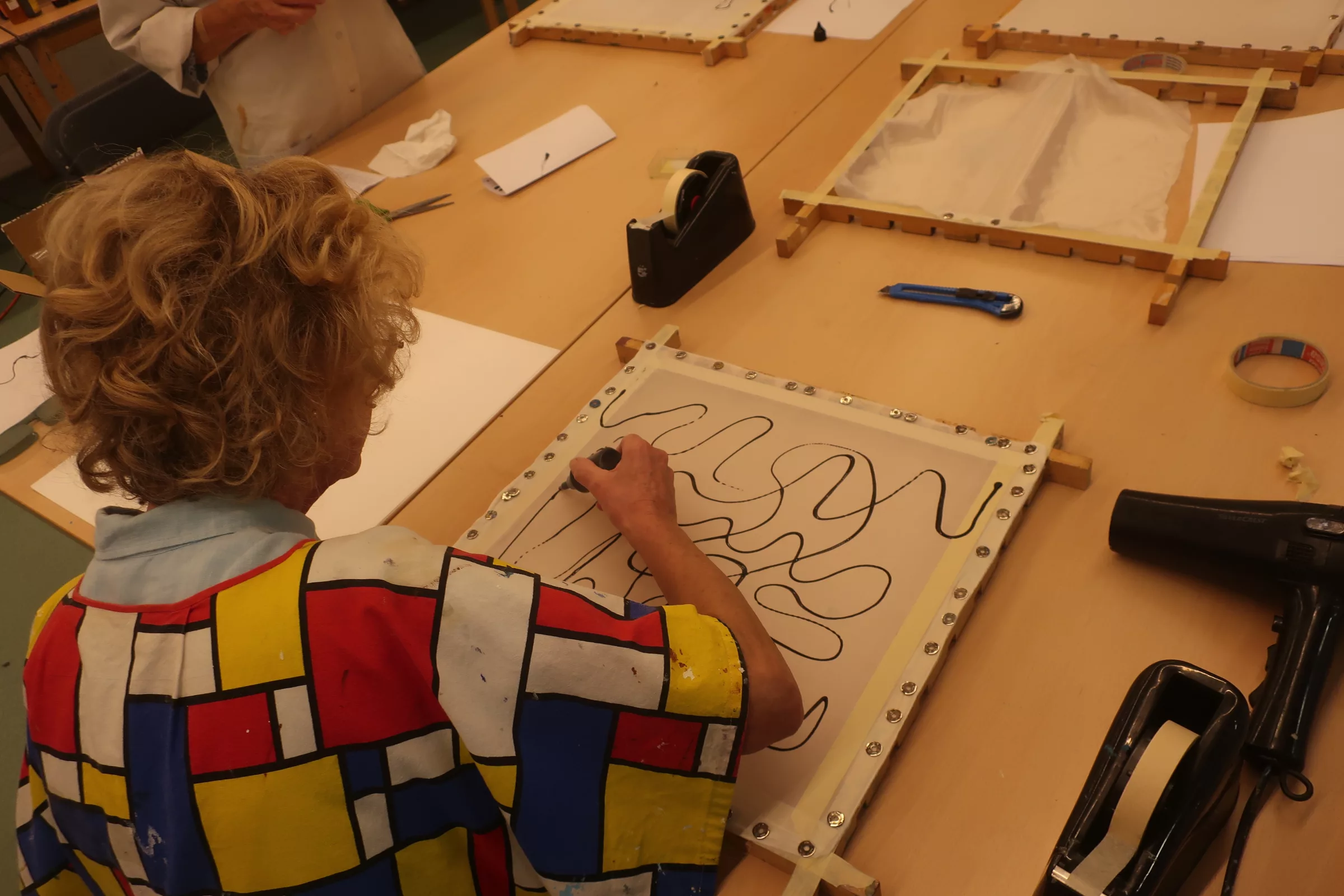 LABO Volwassenen : Schilderen op zijde op muziek