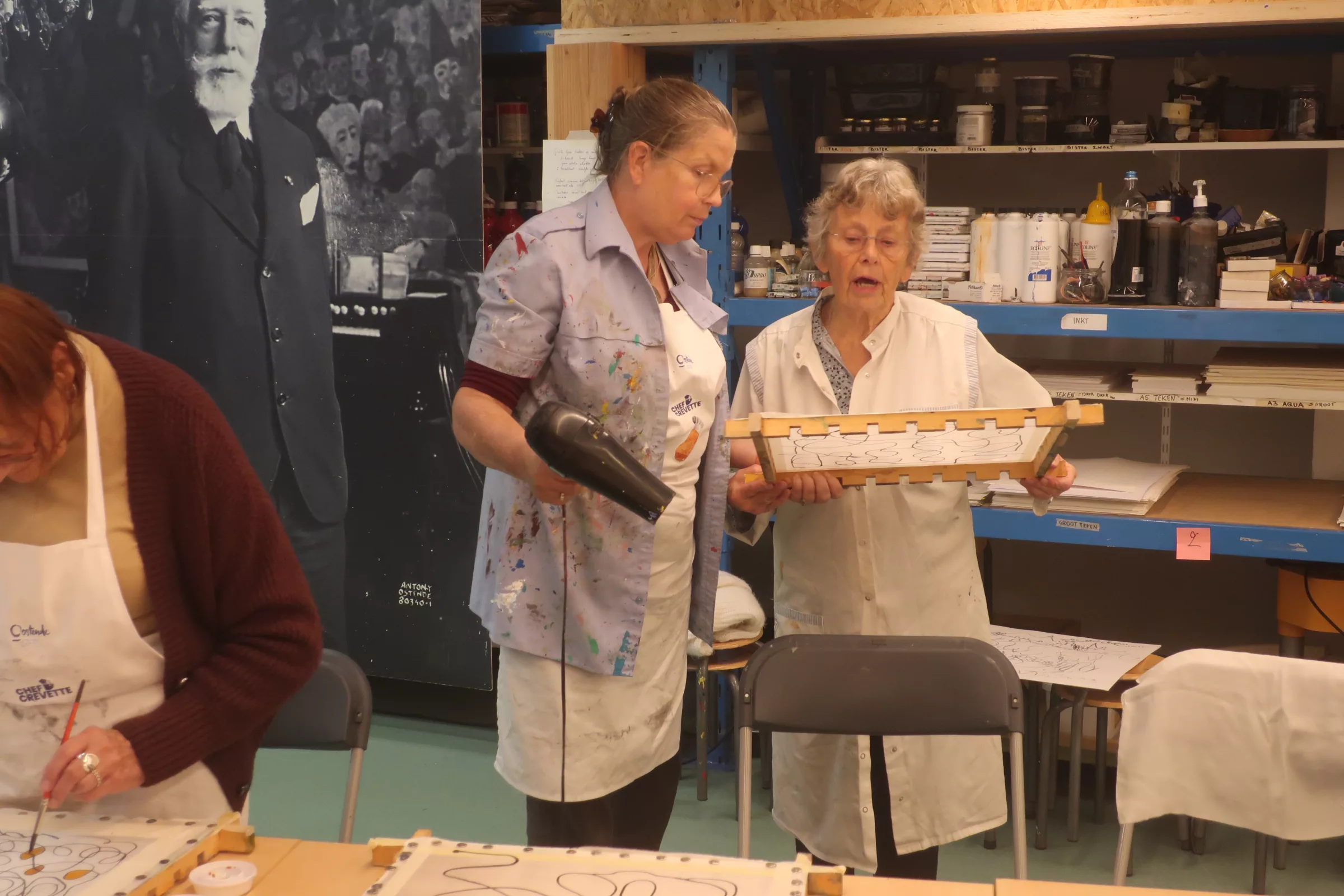 LABO Volwassenen : Schilderen op zijde op muziek