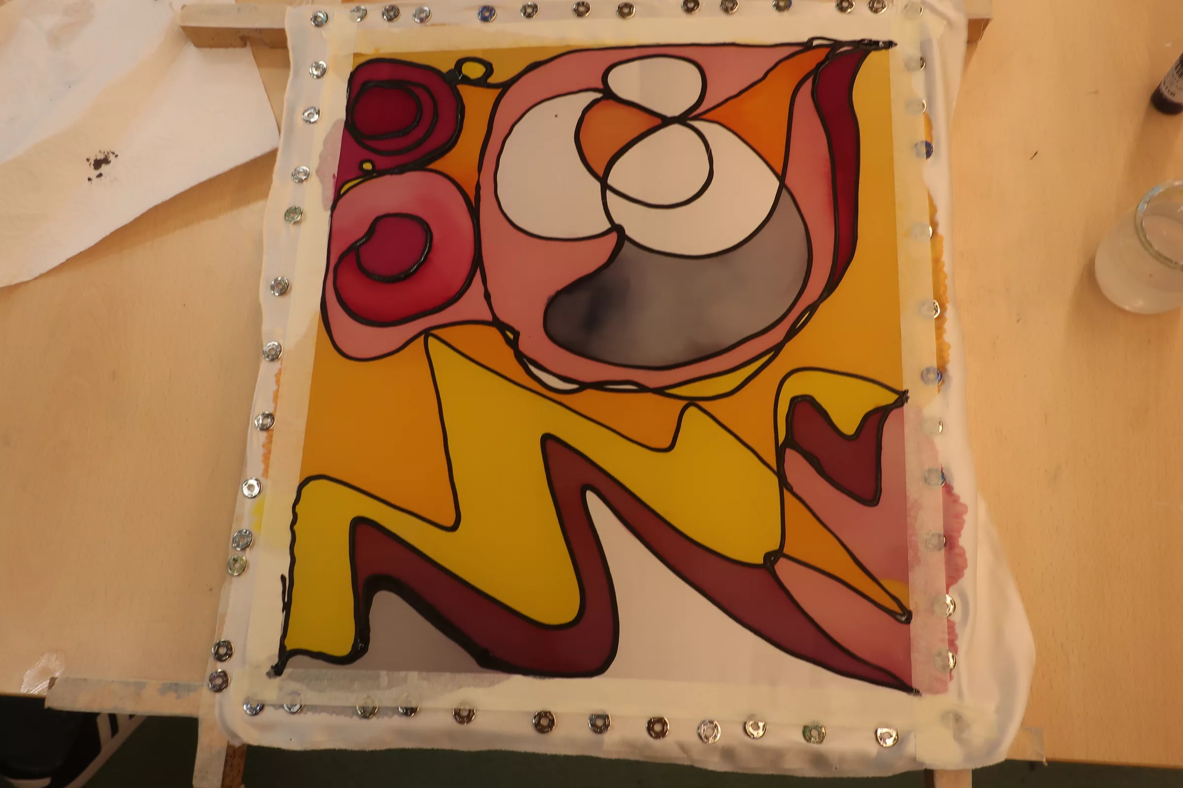 LABO Volwassenen : Schilderen op zijde op muziek