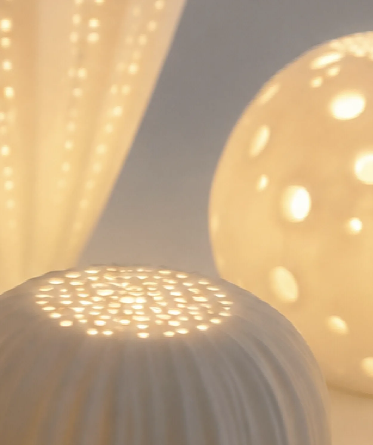 LABO 10-14 jarigen : Mini Lichtsculpturen van papierporselein