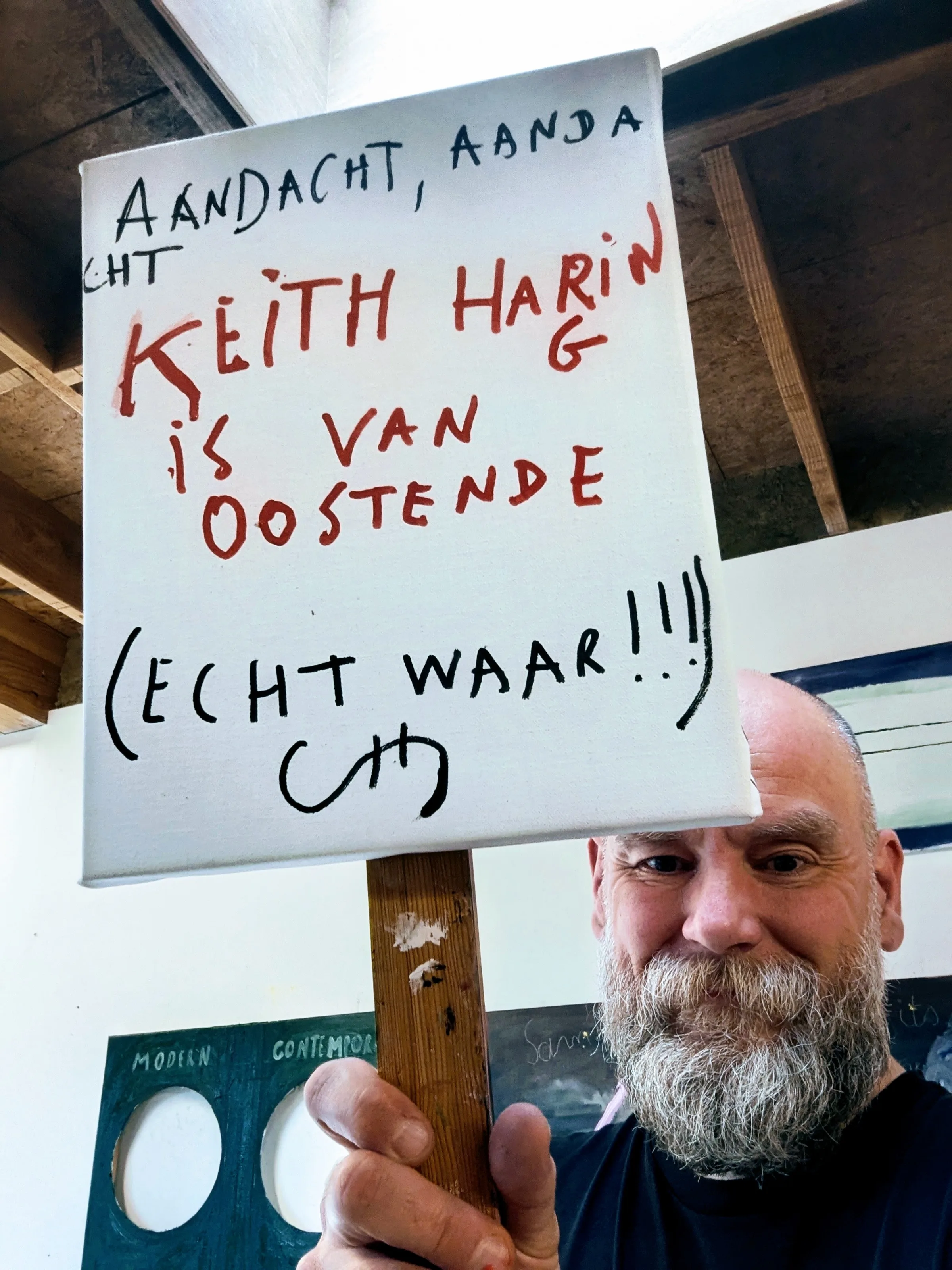 LABO DE LUX : Keith Haring is van Oostende