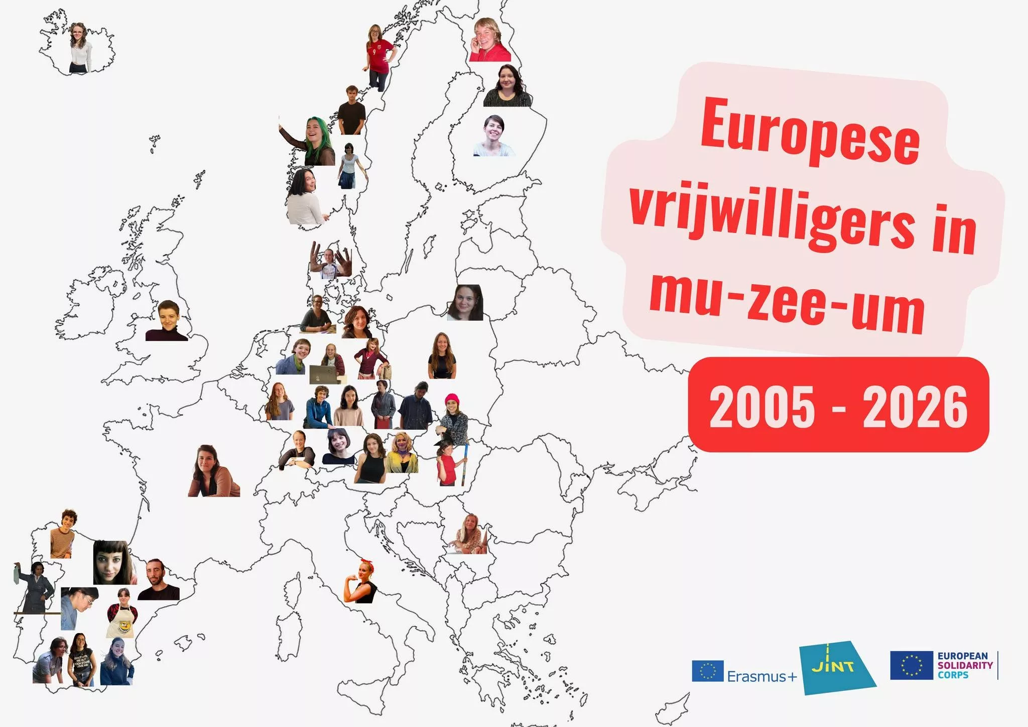 Europese vrijwilliger in mu-zee-um (2005 - 2026)