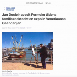 Jan Decleir speelt Permeke tijdens familiezoektocht en expo in Venetiaanse Gaanderijen