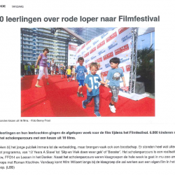 6.000 leerlingen over rode loper naar Filmfestival (2014)
